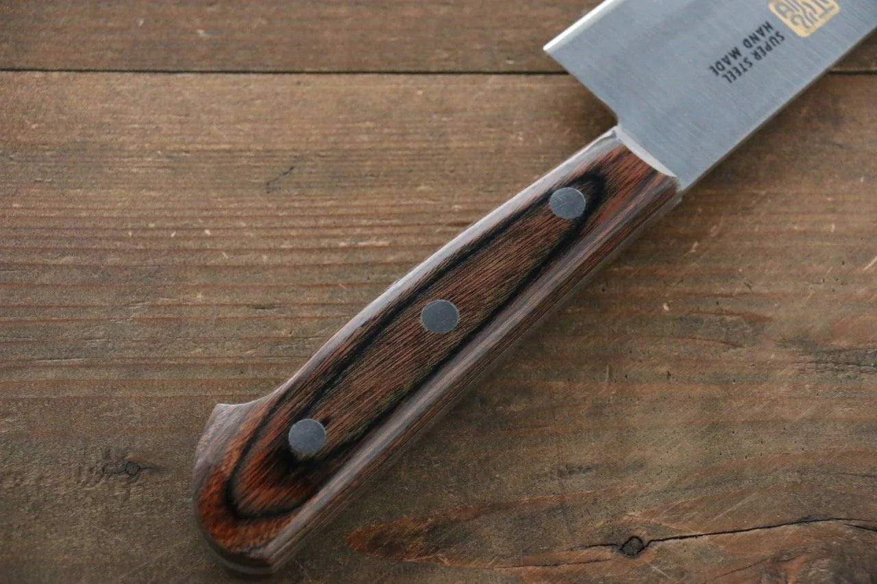 Iseya โมลิบดินัม มีดกิวโตะ Gyuto มีดทำครัวญี่ปุ่น 180mm ด้ามไม้มะฮอกกานี