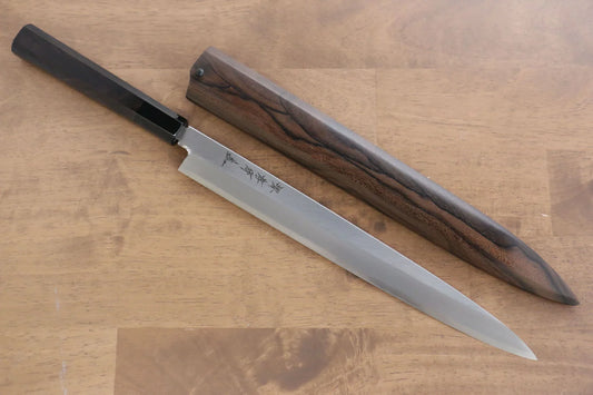 Sakai Takayuki Chef Series Silver Steel No.3 (เหล็กเงิน No.3) มีด Yanagiba มีดทำครัวญี่ปุ่น 300mm ด้ามไม้มะเกลือ มีฝัก (ปลอก) มีด