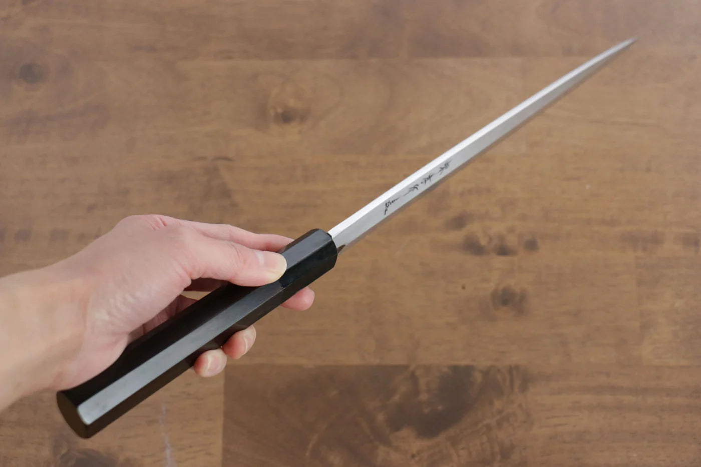 Sakai Takayuki Chef Series Silver Steel No.3 (เหล็กเงิน No.3) มีด Yanagiba มีดทำครัวญี่ปุ่น 270mm ด้ามไม้มะเกลือ มีฝัก (ปลอก) มีด
