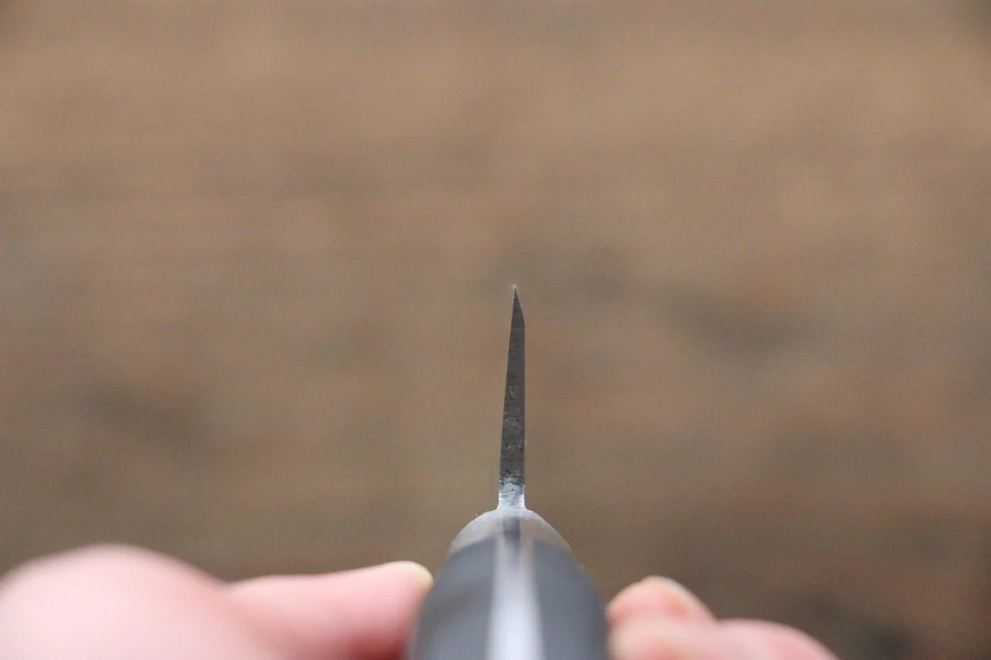 Sakai Takayuki [Left Handed] เหล็กญี่ปุ่น มีดเลาะกระดูก Honesuki มีดทำครัวญี่ปุ่น 150mm ด้ามไม้ Pakka wood