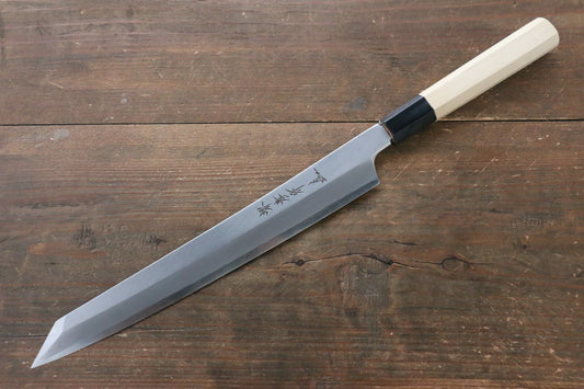 Sakai Takayuki Chef Series [สำหรับถนัดมือซ้าย] Silver Steel No.3 (เหล็กเงิน No.3) มีด Kiritsuke Yanagiba มีดทำครัวญี่ปุ่น 270mm