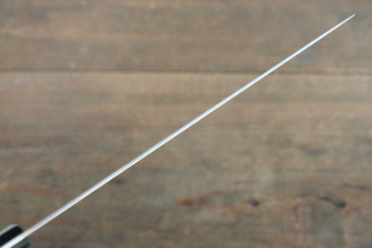 Iseya โมลิบดินัม มีดกิวโตะ Gyuto มีดทำครัวญี่ปุ่น 210mm ด้ามไม้ Pakka wood สีดำ