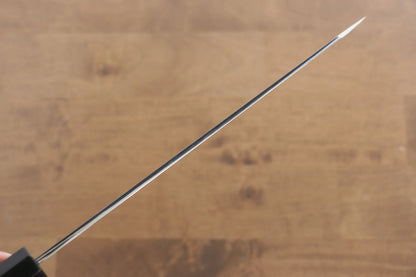 Jikko Honyaki White Steel (เหล็กกล้าขาว) No.3 ขัดขึ้นเงากระจก มีด Kiritsuke Gyuto มีดทำครัวญี่ปุ่น 240mm ด้ามไม้มะเกลือ