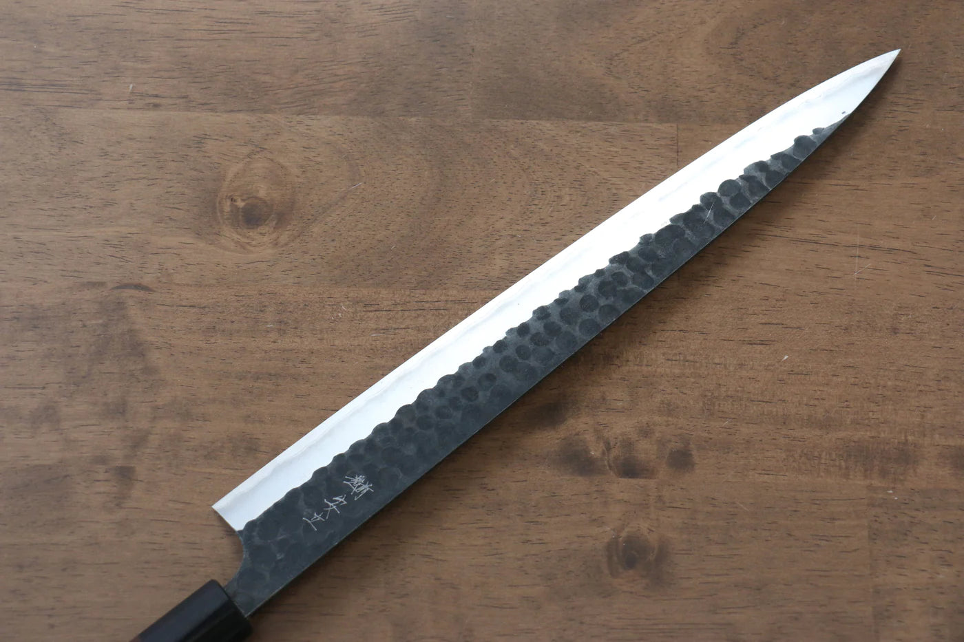 Katsushige Anryu Blue Super (บลูซุปเปอร์สตีล) มีดเลาะเอ็น Sujihiki มีดทำครัวญี่ปุ่น 300mm ด้ามไม้พะยูง