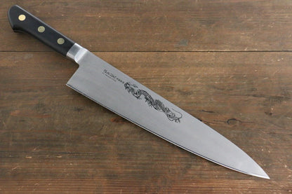 Misono Swedish Steel (เหล็กสวีเดน) สลักลายมังกร มีดกิวโตะ Gyuto มีดทำครัวญี่ปุ่น