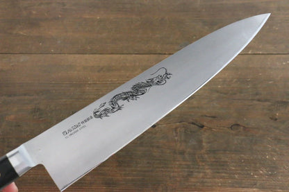 Misono Swedish Steel (เหล็กสวีเดน) สลักลายมังกร มีดกิวโตะ Gyuto มีดทำครัวญี่ปุ่น