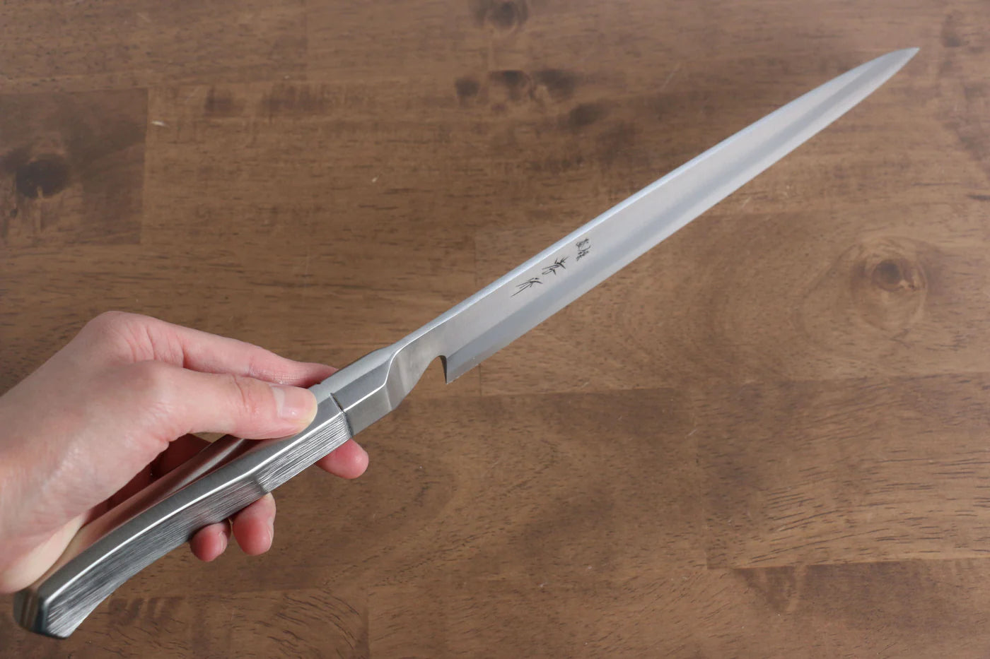 Sakai Takayuki Inox Pro V-2 AUS8 มีด Yanagiba มีดทำครัวญี่ปุ่น 240mm