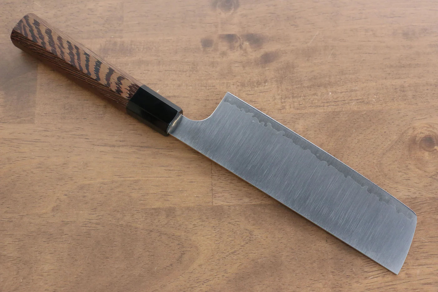Kei Kobayashi R2/SG2 มีดหั่นผัก Nakiri มีดทำครัวญี่ปุ่น 165mm ด้ามไม้เวงเก้