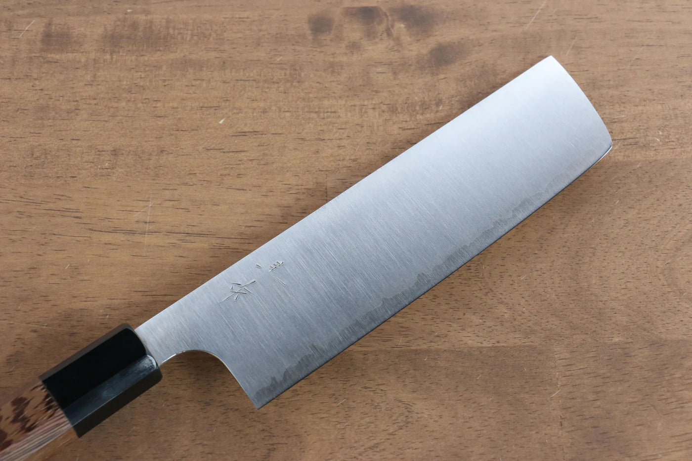 Kei Kobayashi R2/SG2 มีดหั่นผัก Nakiri มีดทำครัวญี่ปุ่น 165mm ด้ามไม้เวงเก้