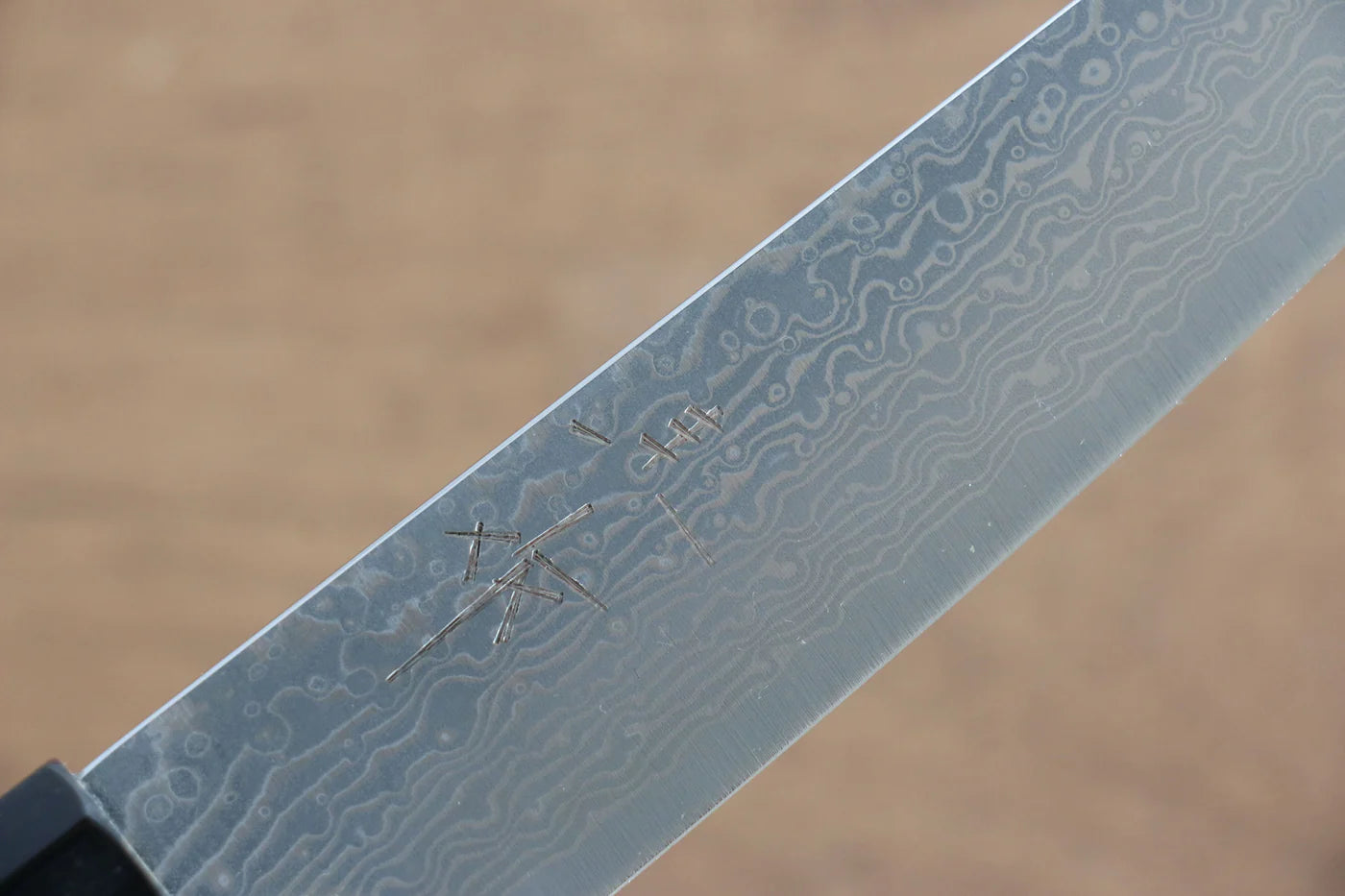 Kei Kobayashi R2/SG2 ดามัสกัส มีดขนาดเล็ก  Petty มีดทำครัวญี่ปุ่น 150mm ด้ามไม้เวงเก้
