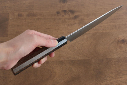 Kei Kobayashi R2/SG2 ดามัสกัส มีดขนาดเล็ก  Petty มีดทำครัวญี่ปุ่น 150mm ด้ามไม้เวงเก้