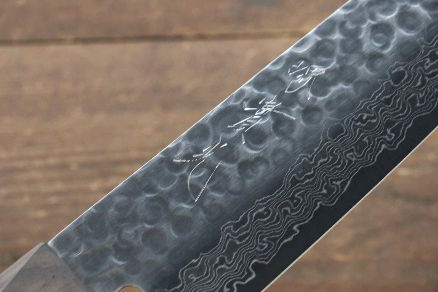 Jikko VG10 17 ชั้น มีด Santoku มีดทำครัวญี่ปุ่น 170mm ด้ามไม้มะเกลือ