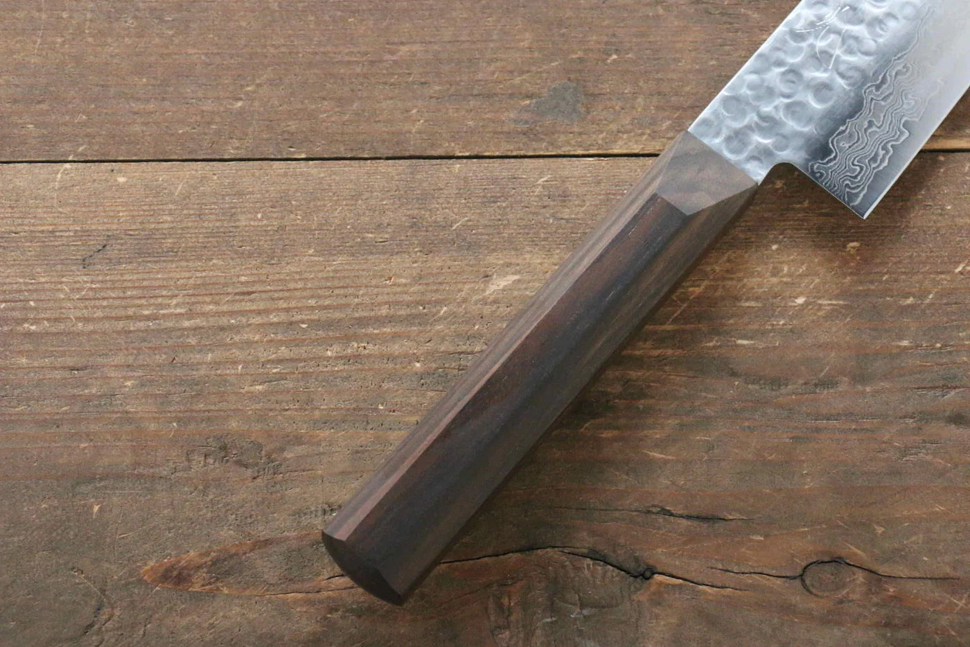 Jikko VG10 17 ชั้น มีด Santoku มีดทำครัวญี่ปุ่น 170mm ด้ามไม้มะเกลือ