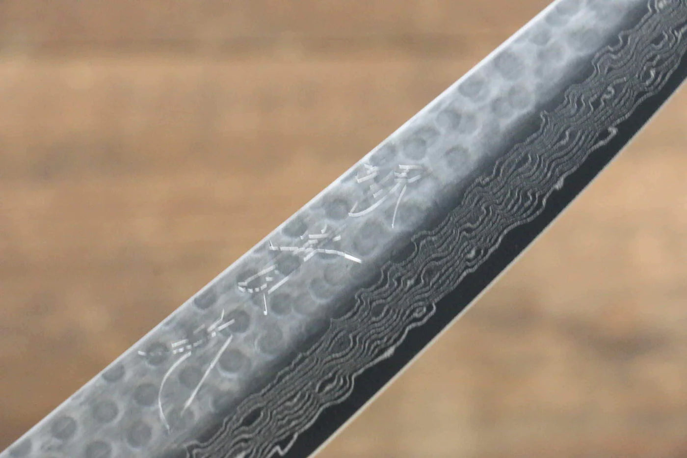 Jikko VG10 17 ชั้น มีด Kiritsuke Petty-Utility มีดทำครัวญี่ปุ่น 140mm ด้ามไม้โอ๊ค