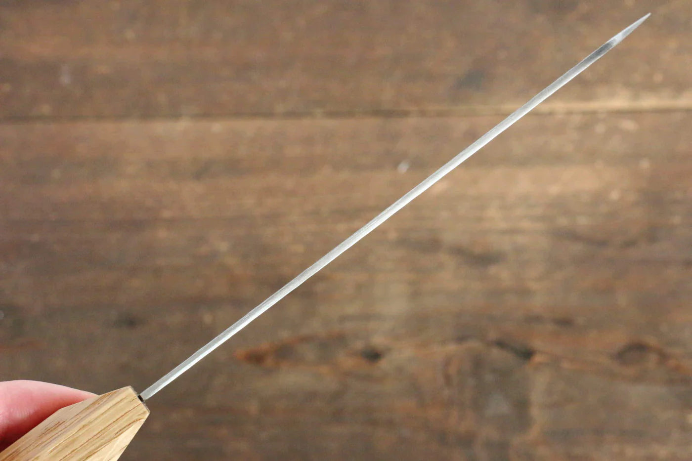 Jikko VG10 17 ชั้น มีด Kiritsuke Petty-Utility มีดทำครัวญี่ปุ่น 140mm ด้ามไม้โอ๊ค