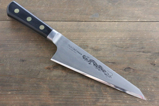 Misono Swedish Steel (เหล็กสวีเดน) สลักลายมังกร มีดเลาะกระดูก Garasuki มีดทำครัวญี่ปุ่น 185mm