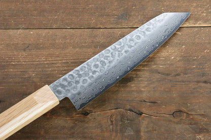 Jikko VG10 17 ชั้น มีดกิวโตะ Gyuto มีดทำครัวญี่ปุ่น 170mm ด้ามไม้โอ๊ค
