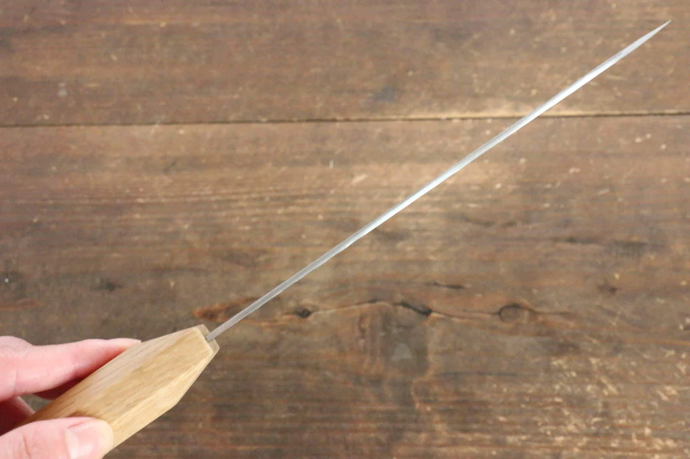 Jikko VG10 17 ชั้น มีดกิวโตะ Gyuto มีดทำครัวญี่ปุ่น 170mm ด้ามไม้โอ๊ค