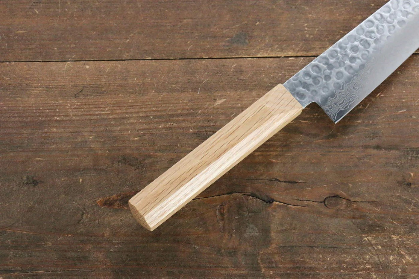 Jikko VG10 17 ชั้น มีดกิวโตะ Gyuto มีดทำครัวญี่ปุ่น 170mm ด้ามไม้โอ๊ค