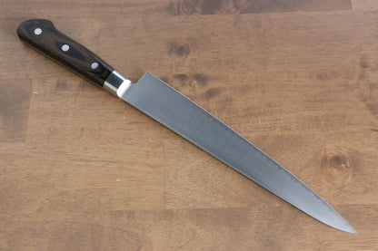 Seisuke R2/SG2 มีดเลาะเอ็น Sujihiki มีดทำครัวญี่ปุ่น 240mm ด้ามไม้ Pakka wood สีน้ำตาล