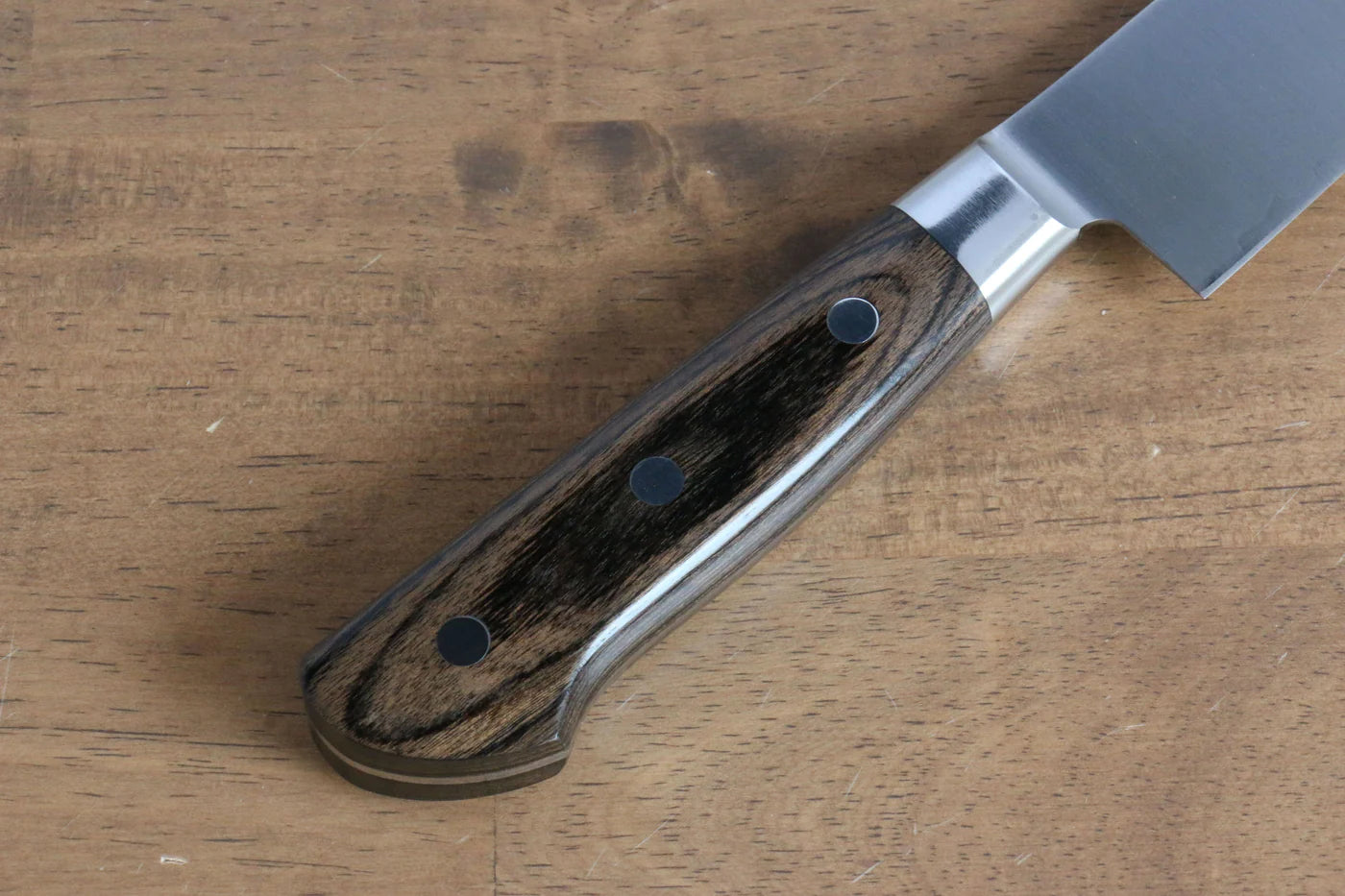 Seisuke R2/SG2 มีดเลาะเอ็น Sujihiki มีดทำครัวญี่ปุ่น 240mm ด้ามไม้ Pakka wood สีน้ำตาล