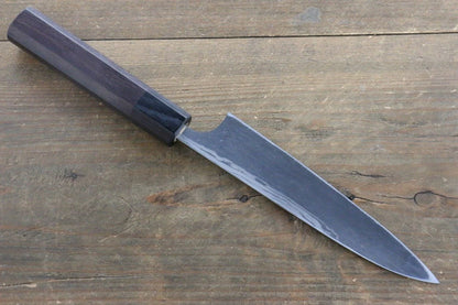 Seisuke Blue Steel (บลูสตีล) No.2 ลายค้อนตี ดามัสกัส มีดขนาดเล็ก  Petty มีดทำครัวญี่ปุ่น 150mm ด้ามไม้พะยูง