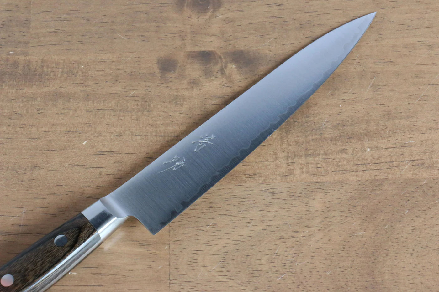 Seisuke R2/SG2 มีดขนาดเล็ก  Petty มีดทำครัวญี่ปุ่น 150mm ด้ามไม้ Pakka wood สีน้ำตาล