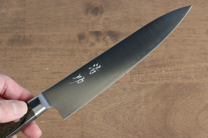 Seisuke R2/SG2 มีดขนาดเล็ก  Petty มีดทำครัวญี่ปุ่น 150mm ด้ามไม้ Pakka wood สีน้ำตาล