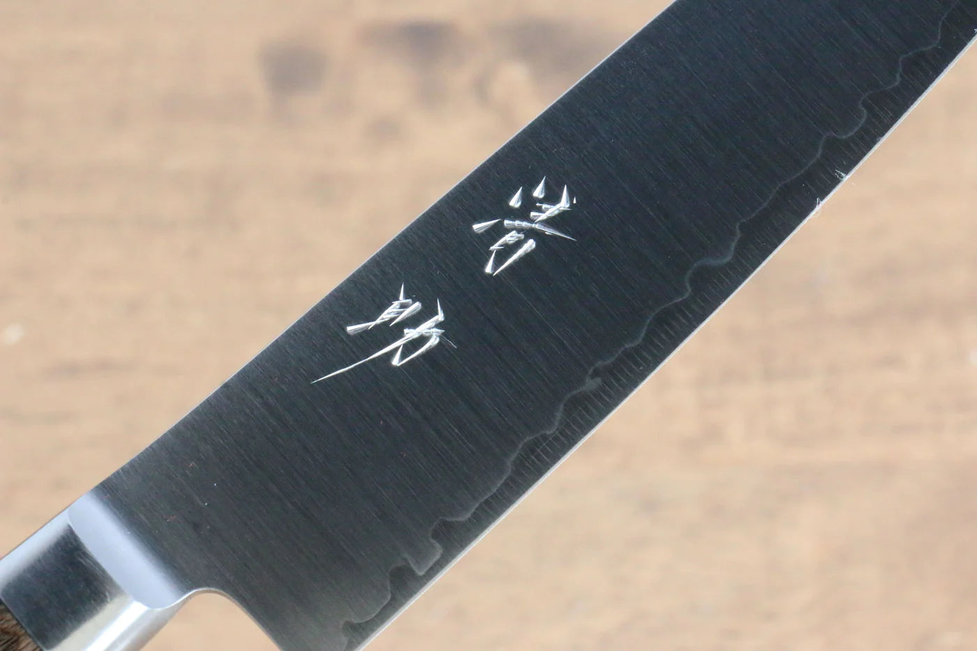 Seisuke R2/SG2 มีดขนาดเล็ก  Petty มีดทำครัวญี่ปุ่น 150mm ด้ามไม้ Pakka wood สีน้ำตาล