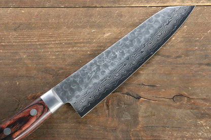 Jikko VG10 17 ชั้น มีด Kiritsuke Gyuto มีดทำครัวญี่ปุ่น 170mm ด้ามมะฮอกกานี