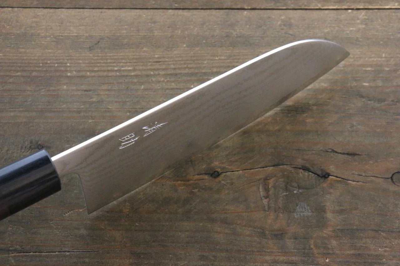 Seisuke VG10 ดามัสกัส 63 ชั้น มีด Santoku มีดทำครัวญี่ปุ่น 165mm ด้ามไม้พะยูง