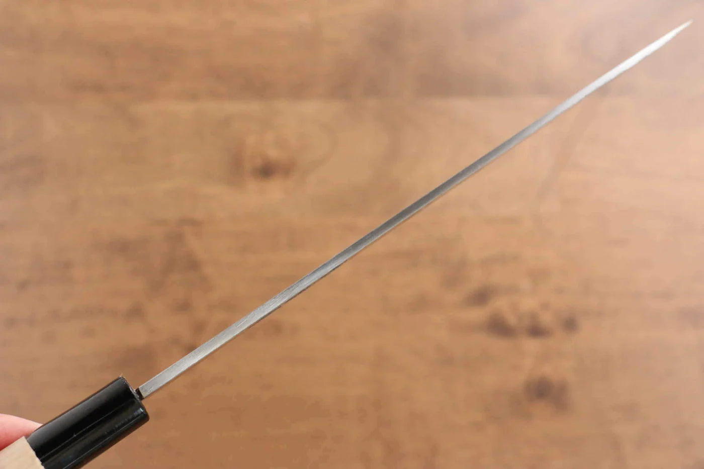 Sakai Takayuki Kasumitogi White Steel (เหล็กกล้าขาว) มีด Fuguhiki มีดทำครัวญี่ปุ่น ด้ามต้นเเมกโนเลีย