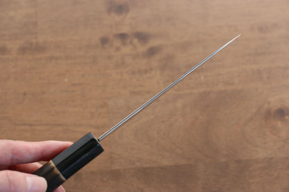 Seisuke Swedish Steel-stn (เหล็กสวีเดน stn) มีดขนาดเล็ก  Petty มีดทำครัวญี่ปุ่น 120mm ด้ามไม้เกาลัดเผา