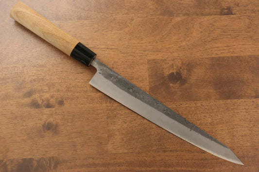 Seisuke Blue Steel (บลูสตีล) No.2 ลายคล้ายผิวลูกสาลี่ มีดเลาะเอ็น Sujihiki มีดทำครัวญี่ปุ่น 240mm ด้ามเกาลัด