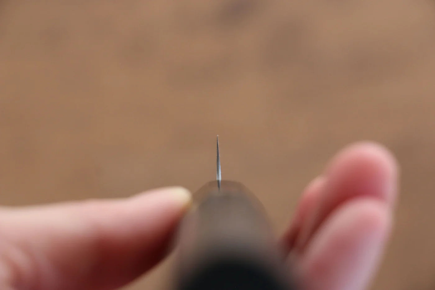 Seisuke Swedish Steel-stn (เหล็กสวีเดน stn) มีดขนาดเล็ก  Petty มีดทำครัวญี่ปุ่น 120mm ด้ามไม้เกาลัดเผา