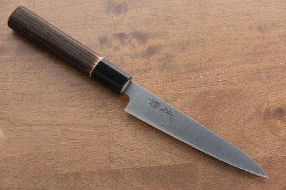 Seisuke Swedish Steel-stn (เหล็กสวีเดน stn) มีดขนาดเล็ก  Petty มีดทำครัวญี่ปุ่น 150mm ด้ามไม้เกาลัดเผา