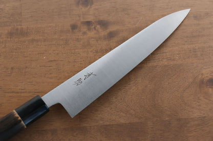 Seisuke Swedish Steel-stn (เหล็กสวีเดน stn) มีดกิวโตะ Gyuto มีดทำครัวญี่ปุ่น 210mm ด้ามไม้เกาลัดเผา