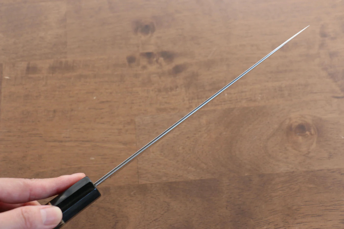 Seisuke Swedish Steel-stn (เหล็กสวีเดน stn) มีดกิวโตะ Gyuto มีดทำครัวญี่ปุ่น 210mm ด้ามไม้เกาลัดเผา