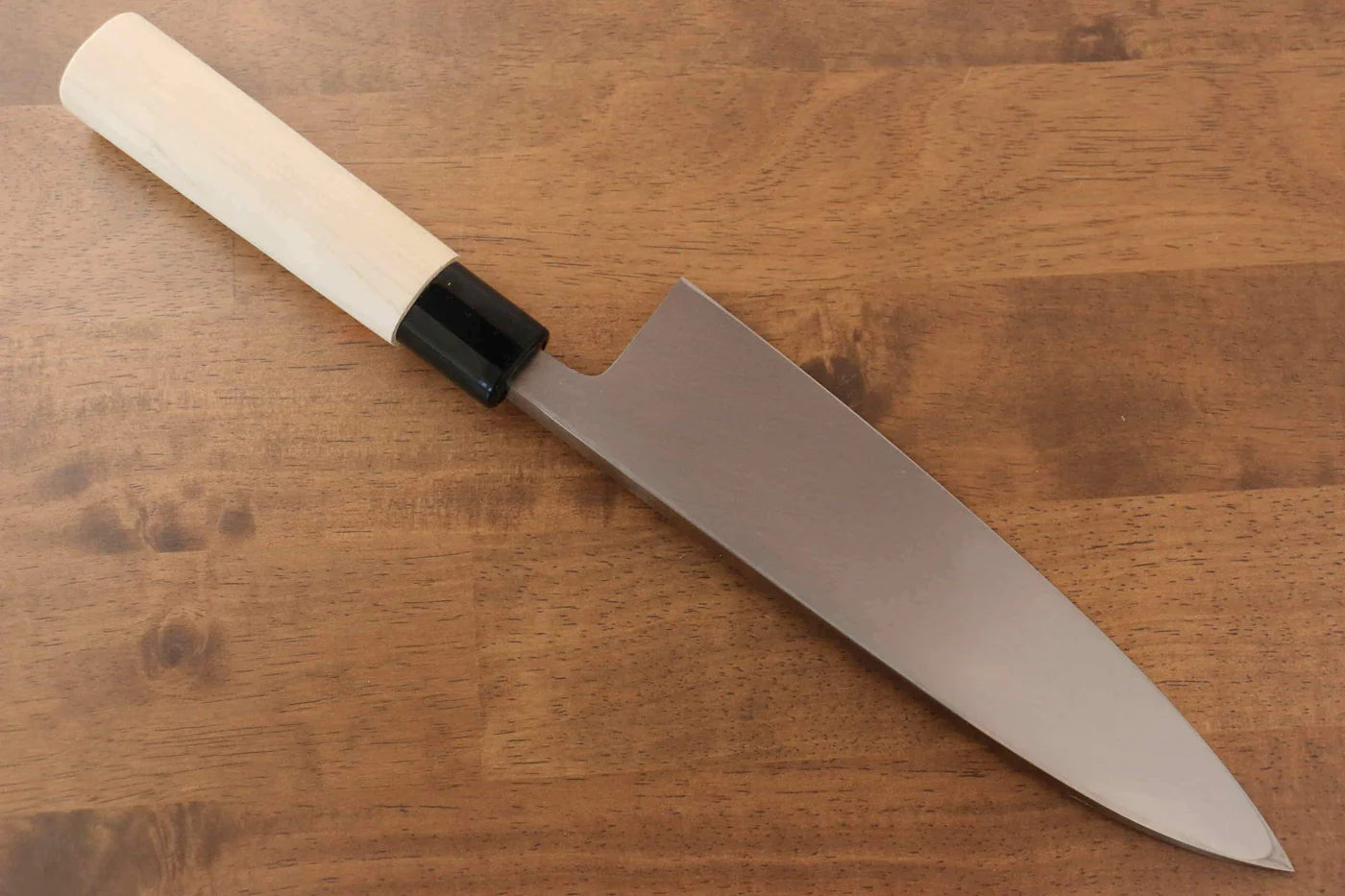 Sakai Takayuki Kasumitogi White Steel (เหล็กกล้าขาว) มีด Deba มีดทำครัวญี่ปุ่น 225mm ด้ามต้นเเมกโนเลีย