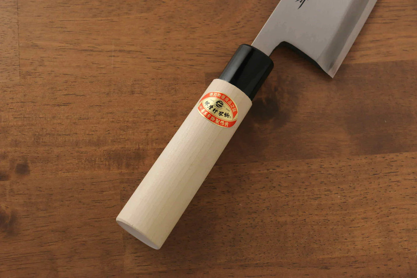 Sakai Takayuki Kasumitogi White Steel (เหล็กกล้าขาว) มีด Deba มีดทำครัวญี่ปุ่น 225mm ด้ามต้นเเมกโนเลีย