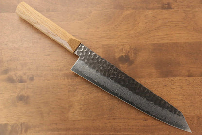 Jikko VG10 17 ชั้น มีดกิวโตะ Gyuto มีดทำครัวญี่ปุ่น 230mm ด้ามไม้โอ๊ค