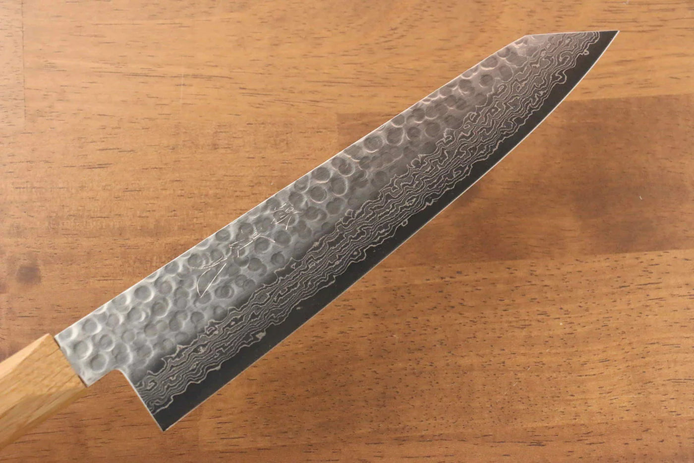 Jikko VG10 17 ชั้น มีดกิวโตะ Gyuto มีดทำครัวญี่ปุ่น 230mm ด้ามไม้โอ๊ค