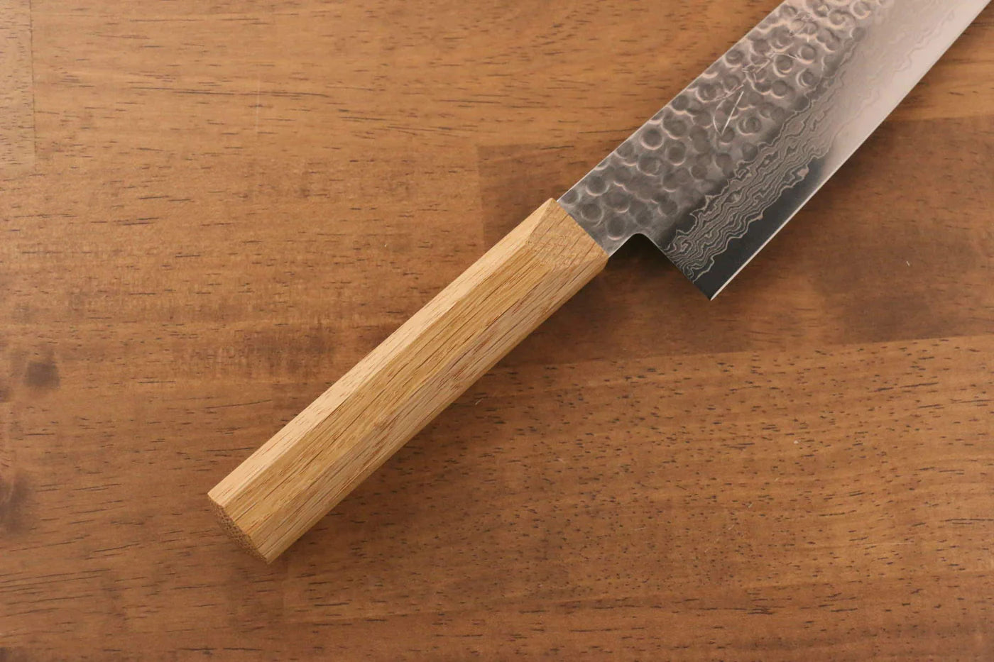 Jikko VG10 17 ชั้น มีดกิวโตะ Gyuto มีดทำครัวญี่ปุ่น 230mm ด้ามไม้โอ๊ค