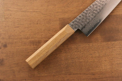 Jikko VG10 17 ชั้น มีดกิวโตะ Gyuto มีดทำครัวญี่ปุ่น 230mm ด้ามไม้โอ๊ค