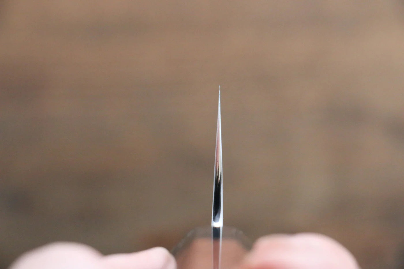 Seisuke White Steel (เหล็กกล้าขาว) ขัด มีด Santoku มีดทำครัวญี่ปุ่น 165mm ด้ามฮอนดูรัส