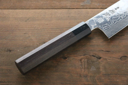 Sukenari ZDP189 ดามัสกัส มีด Kiritsuke Gyuto มีดทำครัวญี่ปุ่น 240mm ด้ามไม้พะยูง