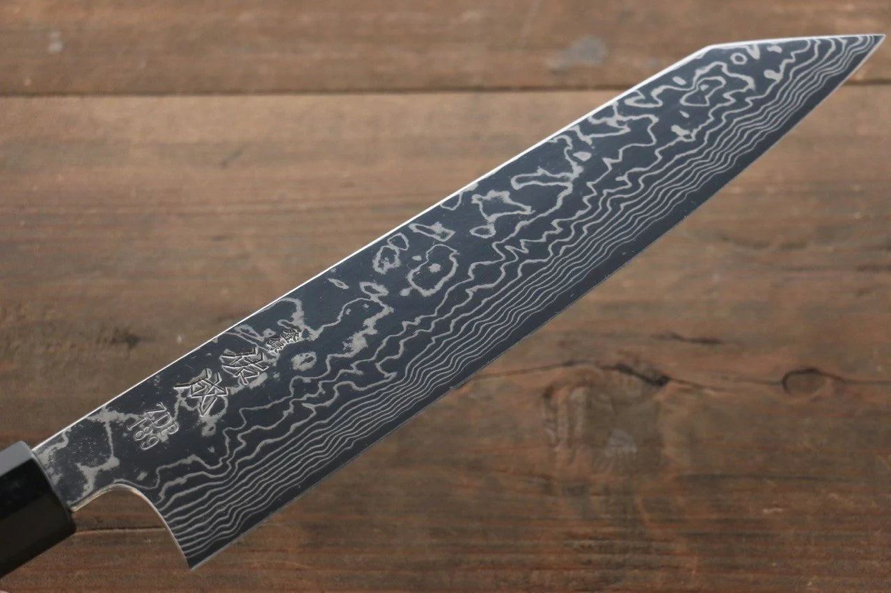 Sukenari ZDP189 ดามัสกัส มีด Kiritsuke Gyuto มีดทำครัวญี่ปุ่น 240mm ด้ามไม้พะยูง