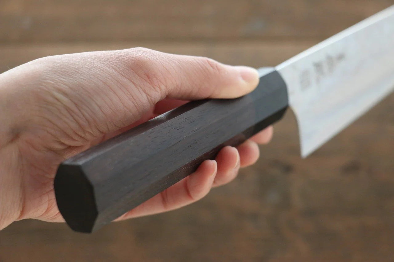 Sukenari ZDP189 ดามัสกัส มีด Kiritsuke Gyuto มีดทำครัวญี่ปุ่น 240mm ด้ามไม้พะยูง