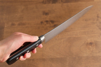 Seisuke VG10 ดามัสกัส 8 ชั้น ขัด มีดกิวโตะ Gyuto มีดทำครัวญี่ปุ่น 210mm ด้ามไม้ Pakka wood สีดำ