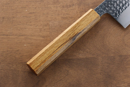 Yu Kurosaki Senko R2/SG2 ลายค้อนตี มีดกิวโตะ Gyuto มีดทำครัวญี่ปุ่น 270mm ด้ามไม้โอ๊กเคลือบ